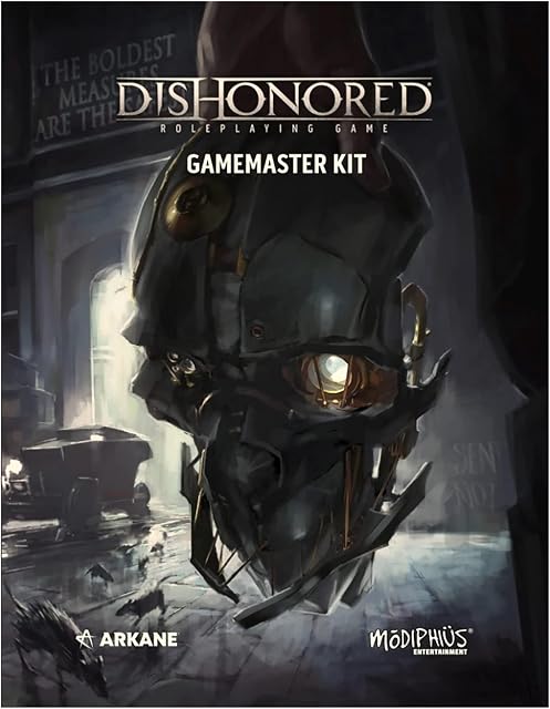 Modiphius Entertainment Dishonored: Gamemaster Toolkit - RPG Accessory