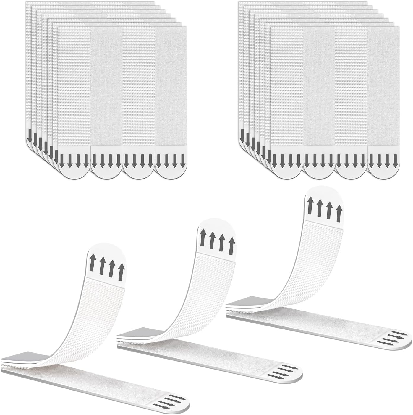 Medium Picture Hanging Strips, 28 Pairs(56 Strips), Damage Free Removal, Wall Poster Picture Hangers Without Nails for Poster/Picture/Home/Office.