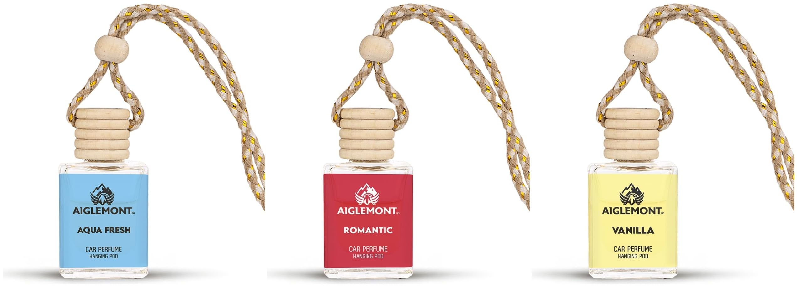 Car Perfumes combos | Aqua Fresh, Romantic& Vanilla| Combo of 3 | 10 ml Each-image-20