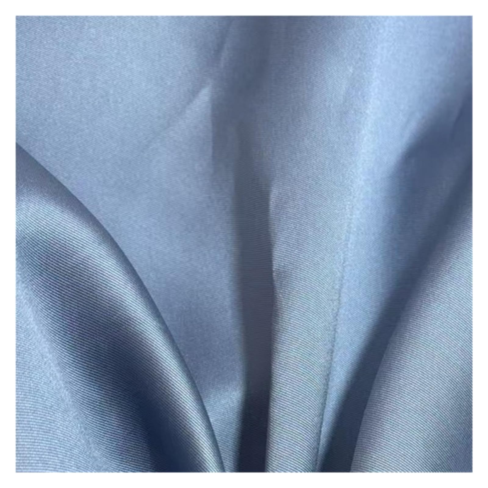 Tissu satin rigide de luxe blanc ivoire haute couture pour robe de mariée de prestige