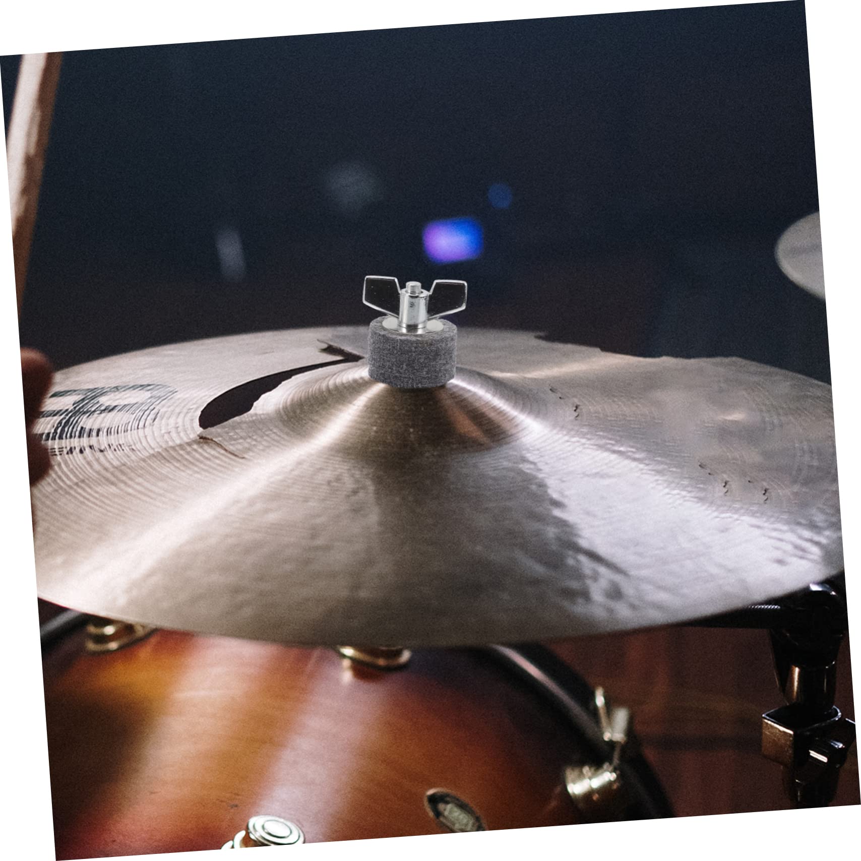 Alloy Cymbal Mount For Stands VICASKY Cymbal Stacker Mount - Silver ...