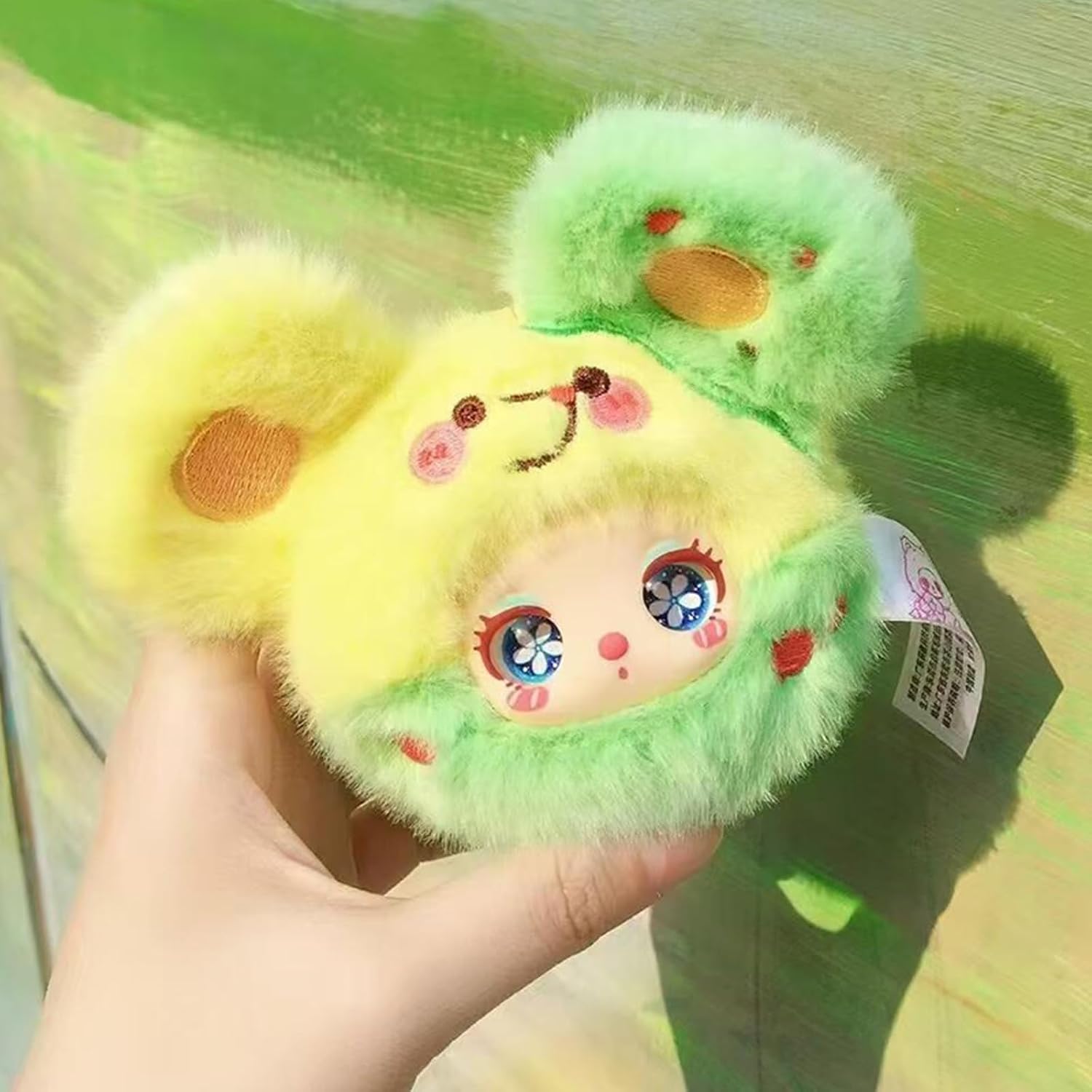 Mini Liila Garden Tea Party Series Vinyl Box Plush Doll, Figure Mystery Collectible Toys Bag Charm Pendant Birthday Gift, Random 1Pc