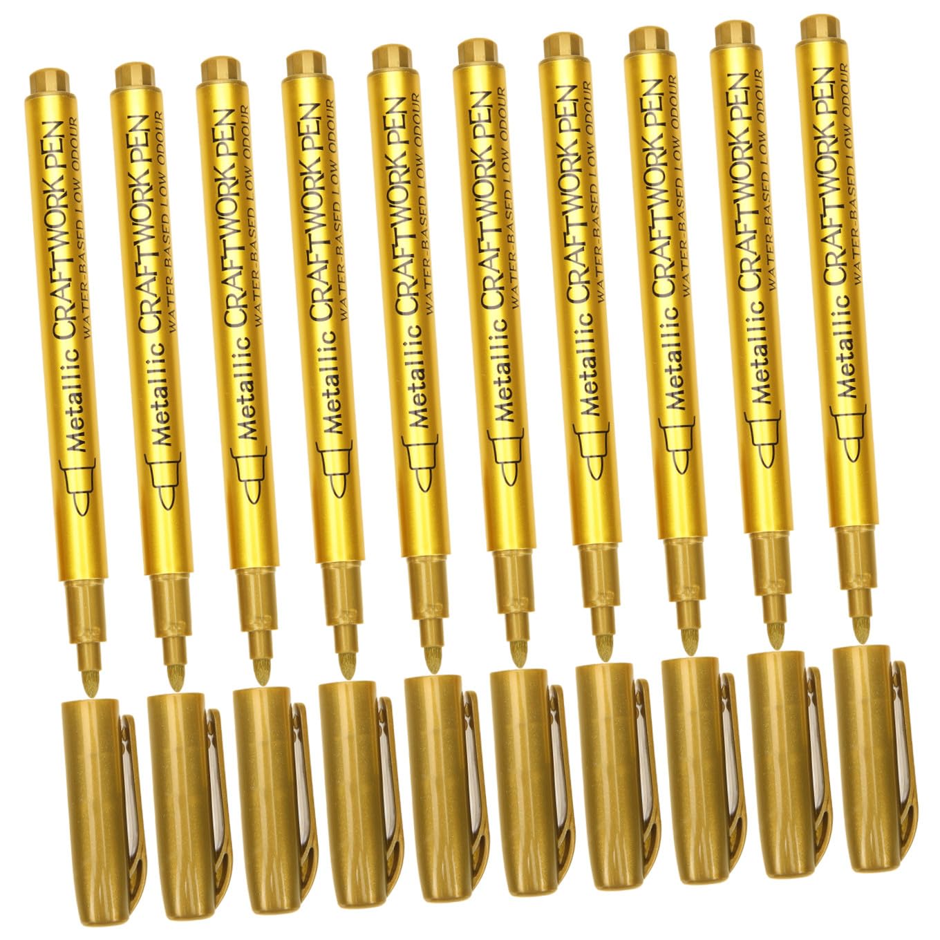 SEWACC 30 Pièces stylos à peinture stylo peinture blanche marqueurs de tissu pro marker feutre indelebile marqueurs de pour le métal s de de