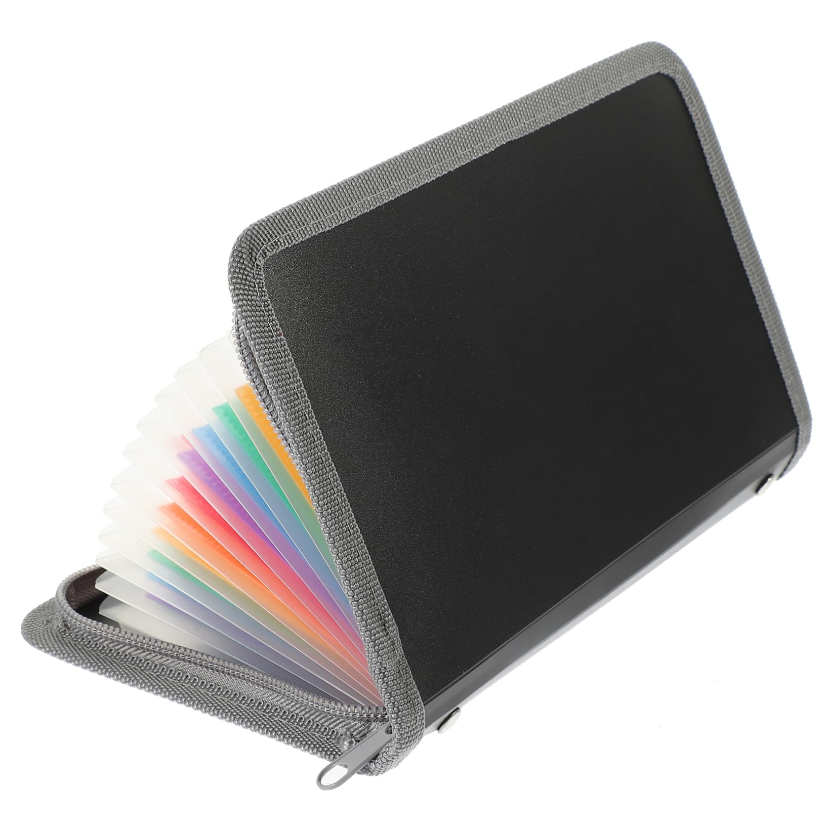 HAPINARY Mini Accordion Bag for Documents Invoices Receipts Portable File Organizer Box