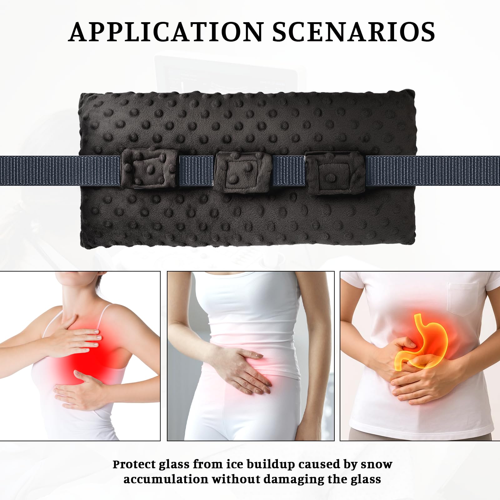 Hysterectomy Pillow Soft: Mastectomy Pillow Hysterectomy Recovery Must haves Car Seatbelt Pillow Cushion Support for C-section Recovery Cervical Cancer Uterine Abdominal Post Surgery — view 5