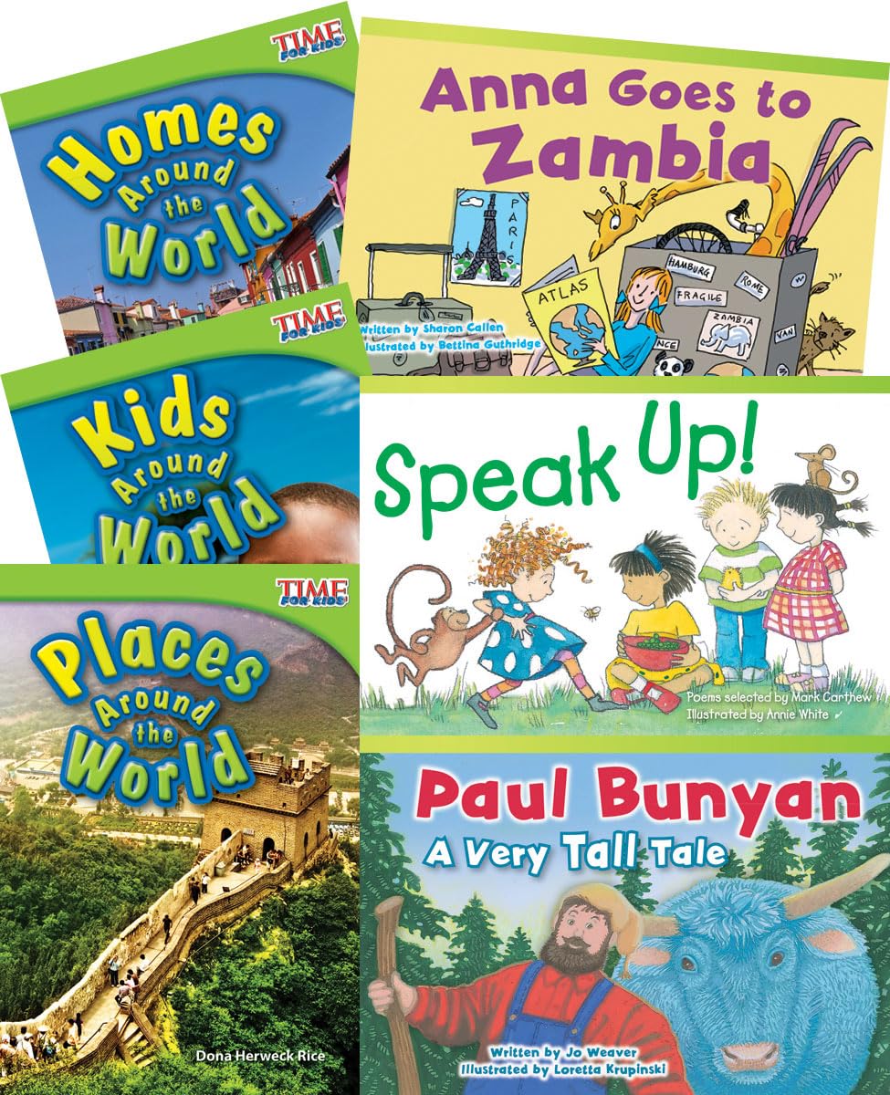 Around the World 6-Book Set (Classroom Library Collections)