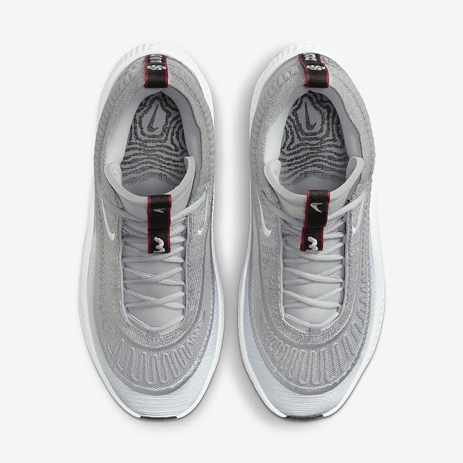 Nike Cosmic Unity 3 Basketball Shoes (DV2757-005, Flat Silver/Varsity Red/Cement Grey)