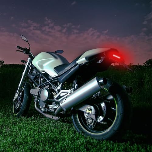 Miniatura 4 de 15 luces LED traseras de freno de remolque, 2 piezas de 10 pulgadas, conjunto de tira de freno de automóvil, luces traseras de freno de barra LED