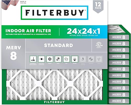 Filtros de hornofiltros de aire  AFB Silver MERV 8 (12 unidades), Multicolor