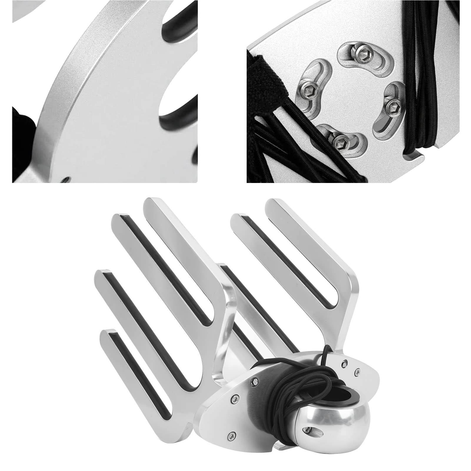 Sunicon Rack de torre de Wakeboard 6061 Aluminio Soporte rodilla 48-60 mm Tubo