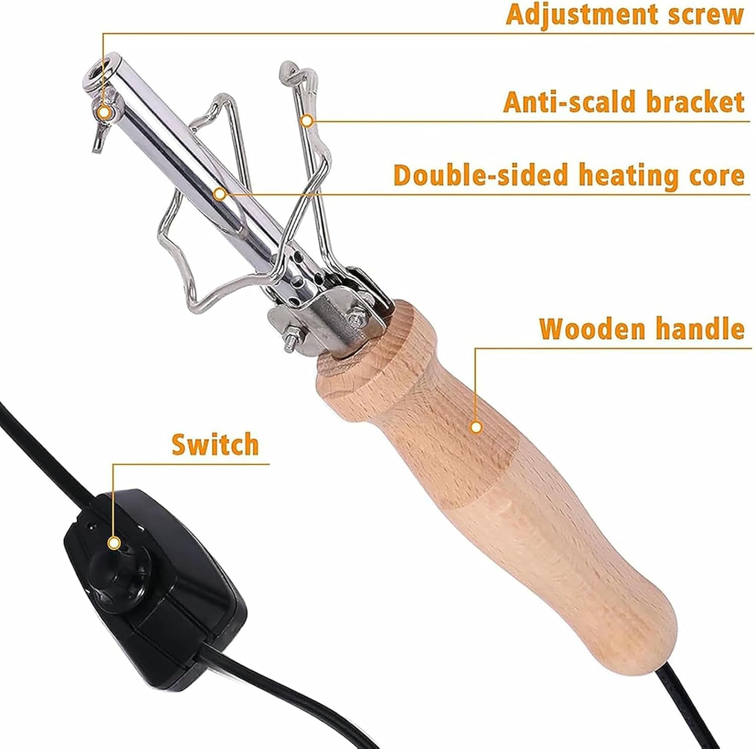 Electric Fabric Flower Maker Making Tools, 17 Heads Heads Fake Flower Making Tools, Adjustable Temperature, Artificial Fabric Flower Making Set~/