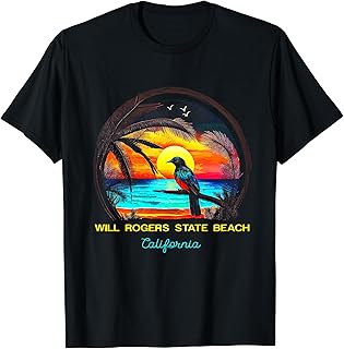 Will Rogers State Beach California T-Shirt