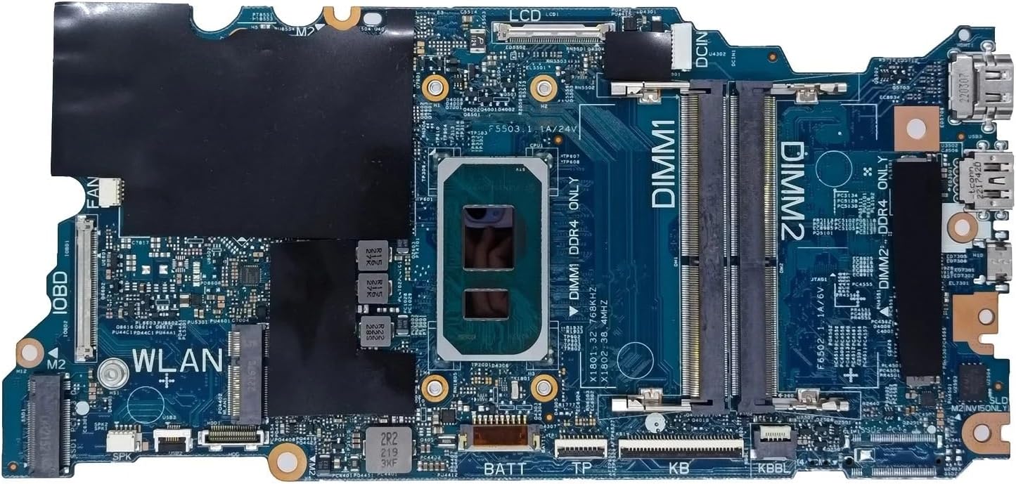 0HVV8C 0YPY6N 07WD85 Latitude 3420 3520 Laptop Motherboard i5-1145G7 6305 Mainboard 213277-1(07WD85 Celeron 6305)