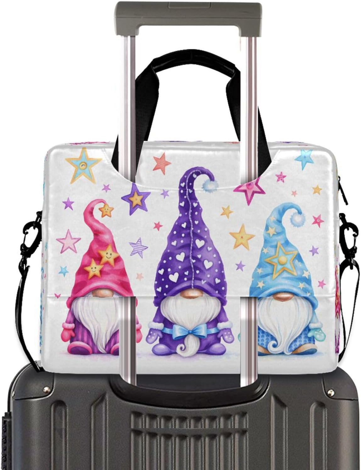 Laptop Bag Computer Bags Messenger Shoulder Bag Briefcase Magic Gnomes for Business Office Work
