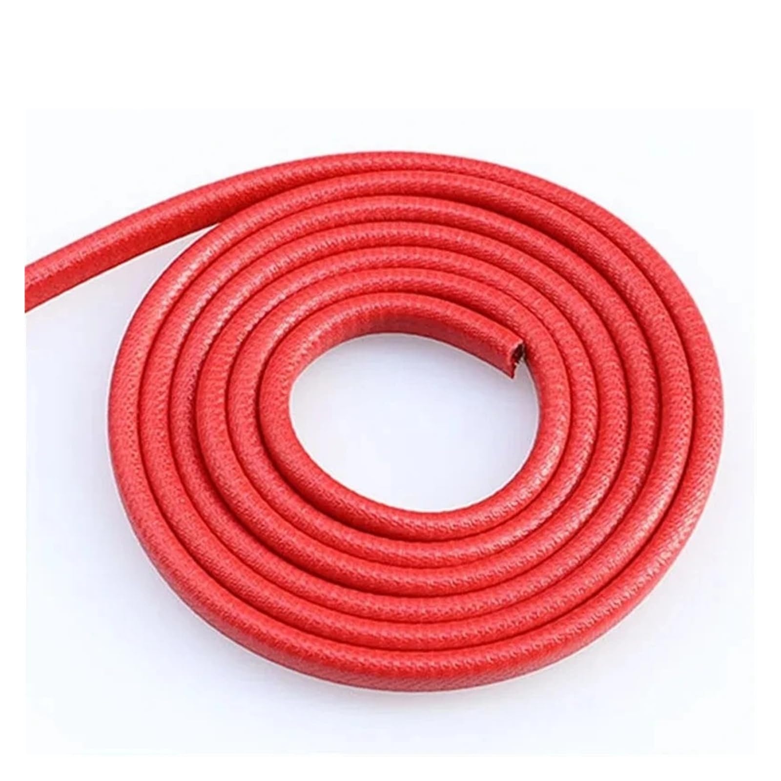 Rubber Seal Decorative Rubber Seal Edge Strip U-Shaped Keel Composite Door Anti-Collision Strip(Red 5M)