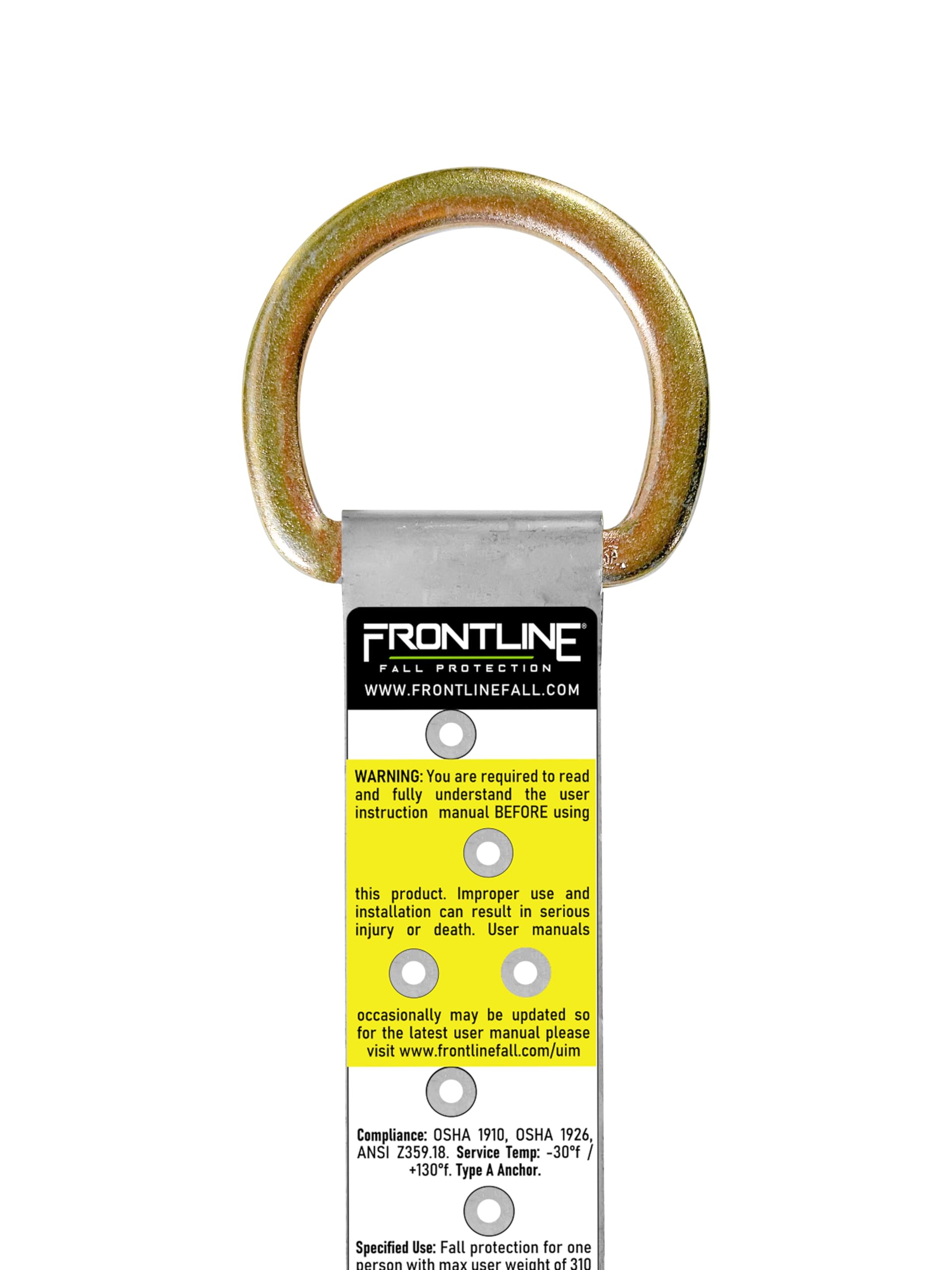 Frontline ROSU01SS Stainless Steel Permanent Use Roof Anchor