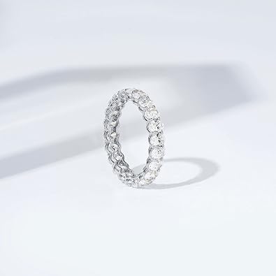Amazon Essentials 14K Gold Plated Cubic Zirconia Stackable Statement Ring