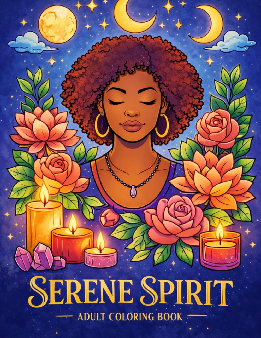 Serene Spirit: A Coloring Book for Rest, Self-Love & Peace (Rest. Love. Peace)