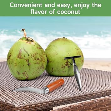 Premium Coconut Opener Tool Set