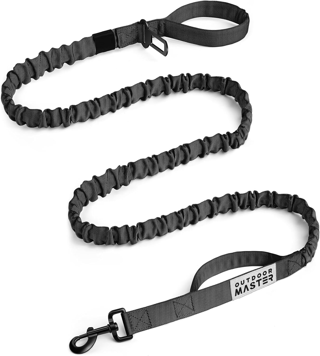 OutdoorMaster Bungee Dog Leash, Heavy Duty Dog Leash with