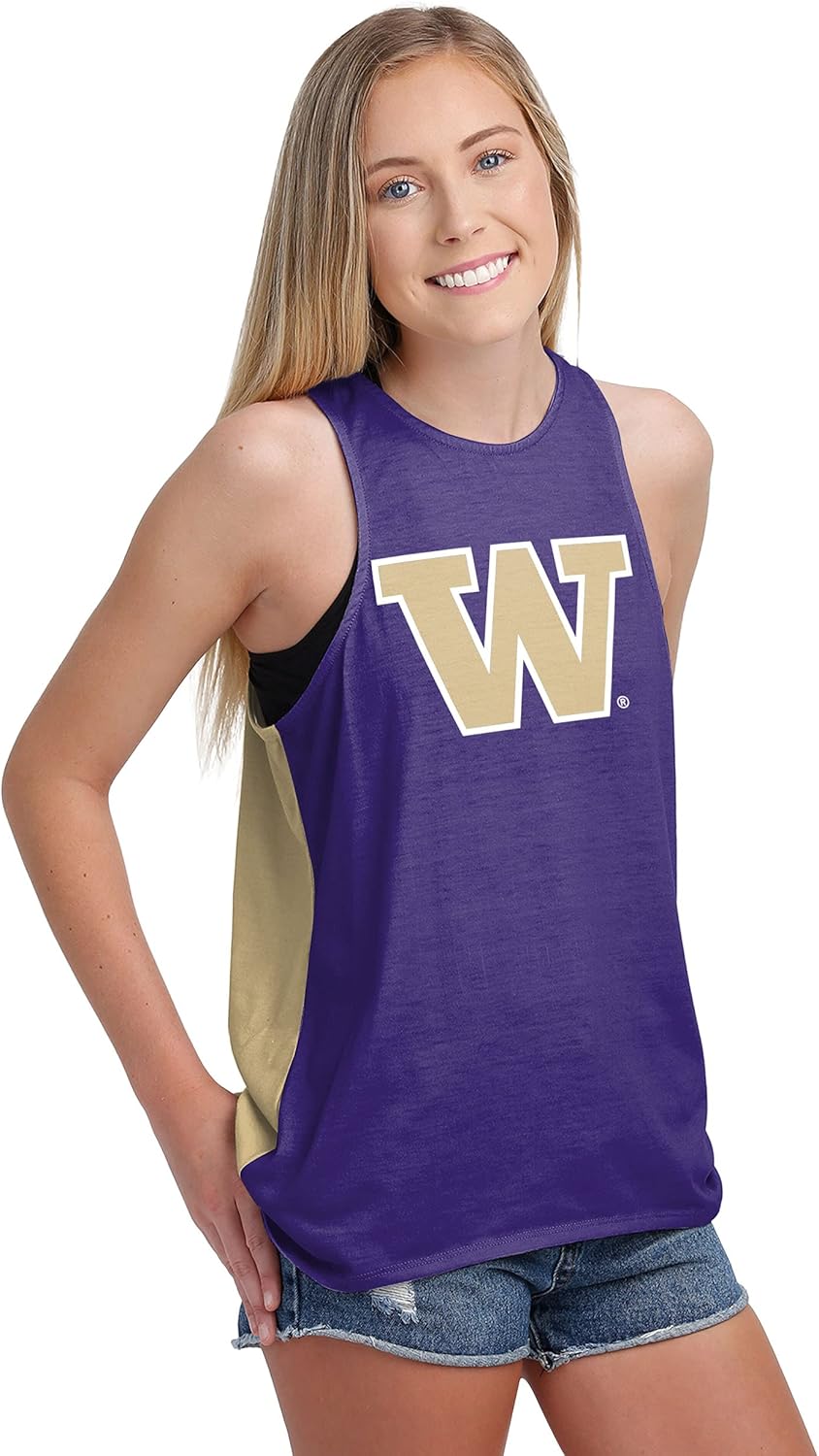 FOCO NCAA Womens Tie Breaker Tank Top Shirt