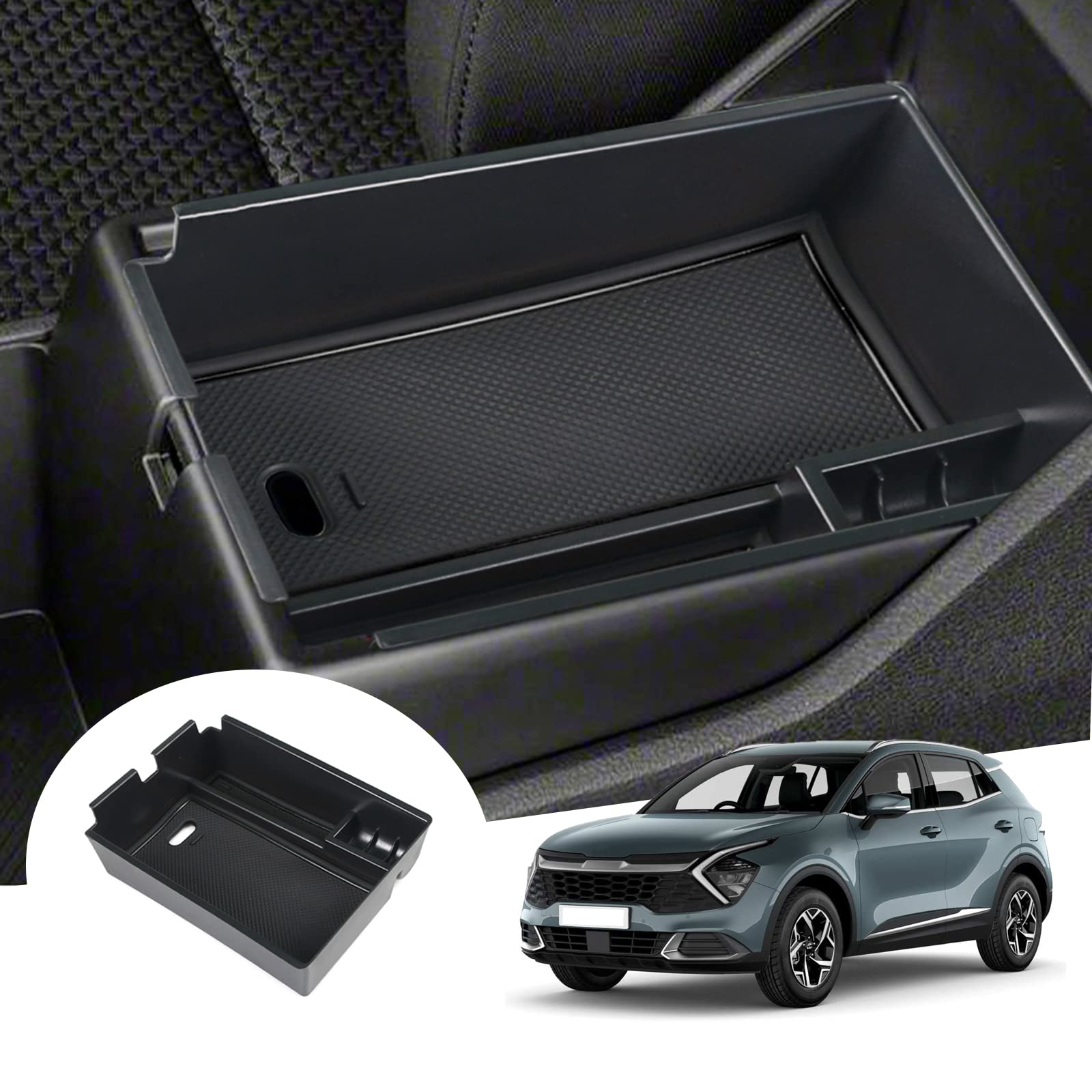 GAFAT Ki-a EV6 GT Line 2021-2023 2024 - Copribracciolo centrale EV6, protezione per console