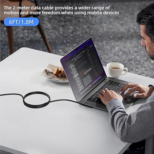 Miniatura 5 de PD100W USB-C Cable de carga compatible con Surface Pro Laptop Microsoft Surface Pro 10987+76543X Windows Surface Laptop 654321 Surface Go Tablet