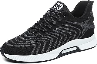 compatible with Motocicleta Zapatos Hombre 44 Pares Zapatos Hombre con Elevación Zapatillas de Malla Casuales, Zapatillas Deportivas Ligeras Transpirables para Cordones con Zapatos Deportivos Ocultos