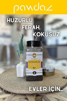 pawdaz Kokusuz - Aktif Karbon Ve Siyah Çay Özlü Kedi Kumu Kokusu Giderici (500 ML. / 360 GRAM ± 25 G)