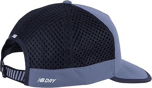 Miniatura 2 de New Balance Gorra Speed Run Trucker para hombre y mujer, talla única, color plomizo