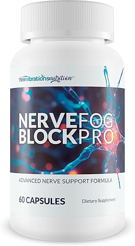Alivio de la neuropatía Pro para el bloqueo de la niebla nerviosa  Nuestros mejores suplementos de neuropatía con B12, apoyo para el nervio melena
