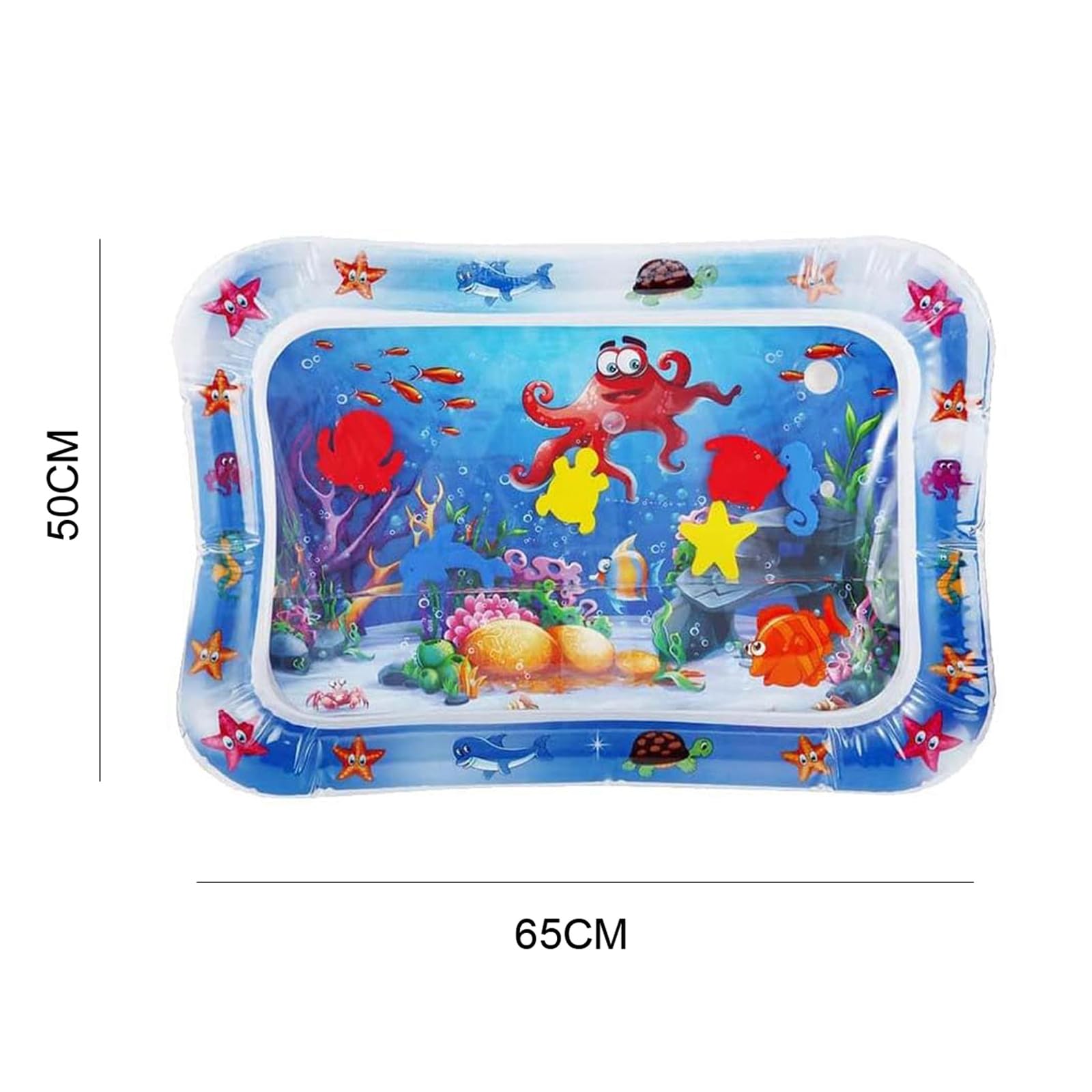 CHENRI Wassermatte Für Katzen, Sensorische Wasser Spielmatte für Katzen, Wassermatte Sensorisches Spielzeug, Sommer Wasserspielmatte, Interaktives Katzenspielzeug, Wasser Matte für Katze, Hunde (C)