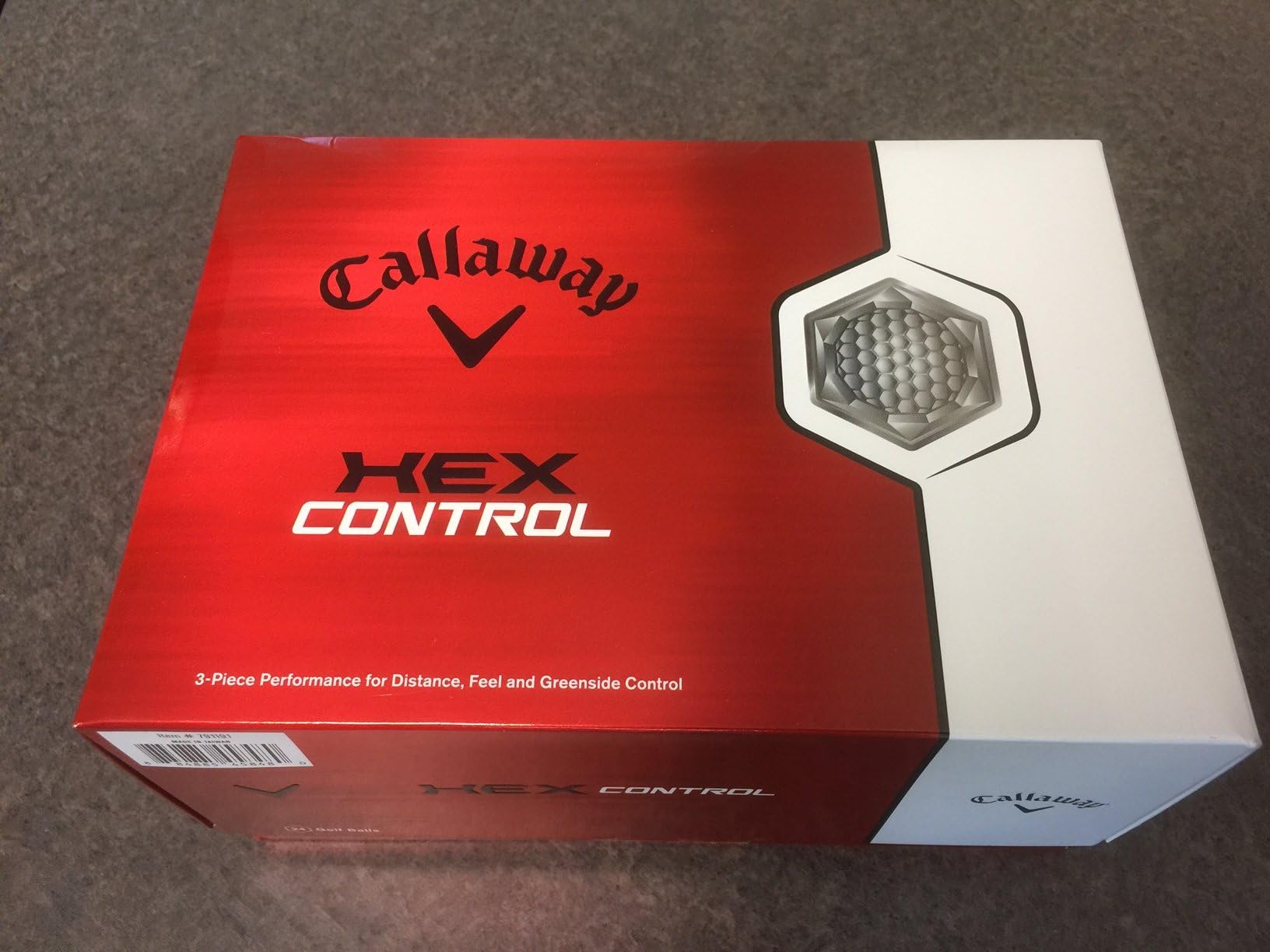 Hex Control Golf Balls 24 Count