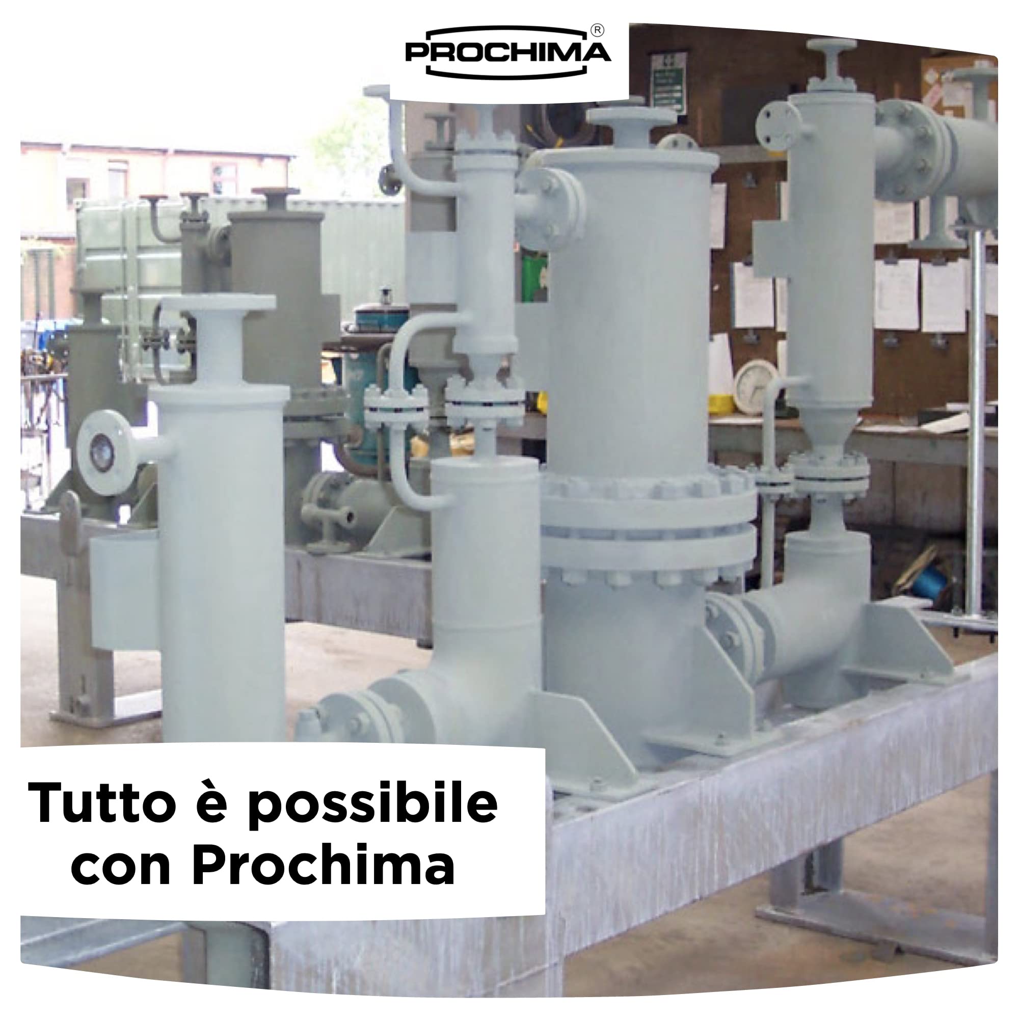 PROCHIMA, Duraloid ZN Verde, Fondo Epossidico Bicomponente a Solvente, Ideale come Strato di Fondo Antiossidante (antiruggine), Prodotto Efficace anche Come Protezione dell'Acciaio Sabbiato, 1kg