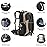 Maelstrom Hiking Backpack,Camping Backpack,40L Waterproof Hiking Daypack with Rain Cover,Lightweight Travel Backpack,Khaki