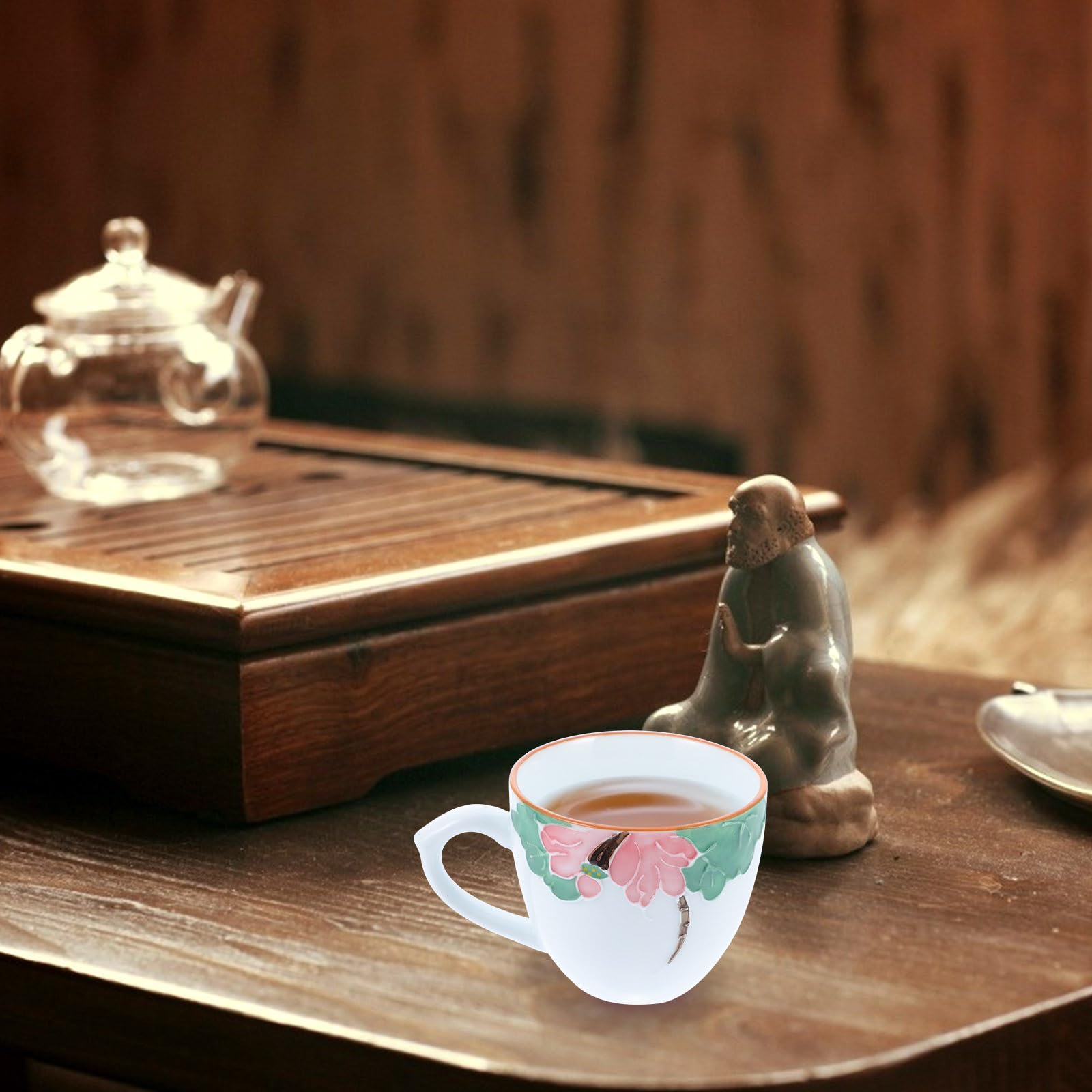 Dekorative Teetasse 6 Stück aus Keramik für Teegespräche