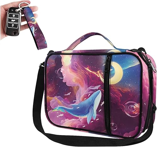 Bengbobar Funda de la Biblia Galaxy para mujer, funda cruzada de ballena con asa, bolsa de estudio bĂblica, organizador de mĂşltiples bolsillos, Bengbobar Funda de la Biblia Galaxy para mujer, funda cruzada de ballena con asa, bolsa de estudio bĂblica, organizador de mĂşltiples bolsillos,