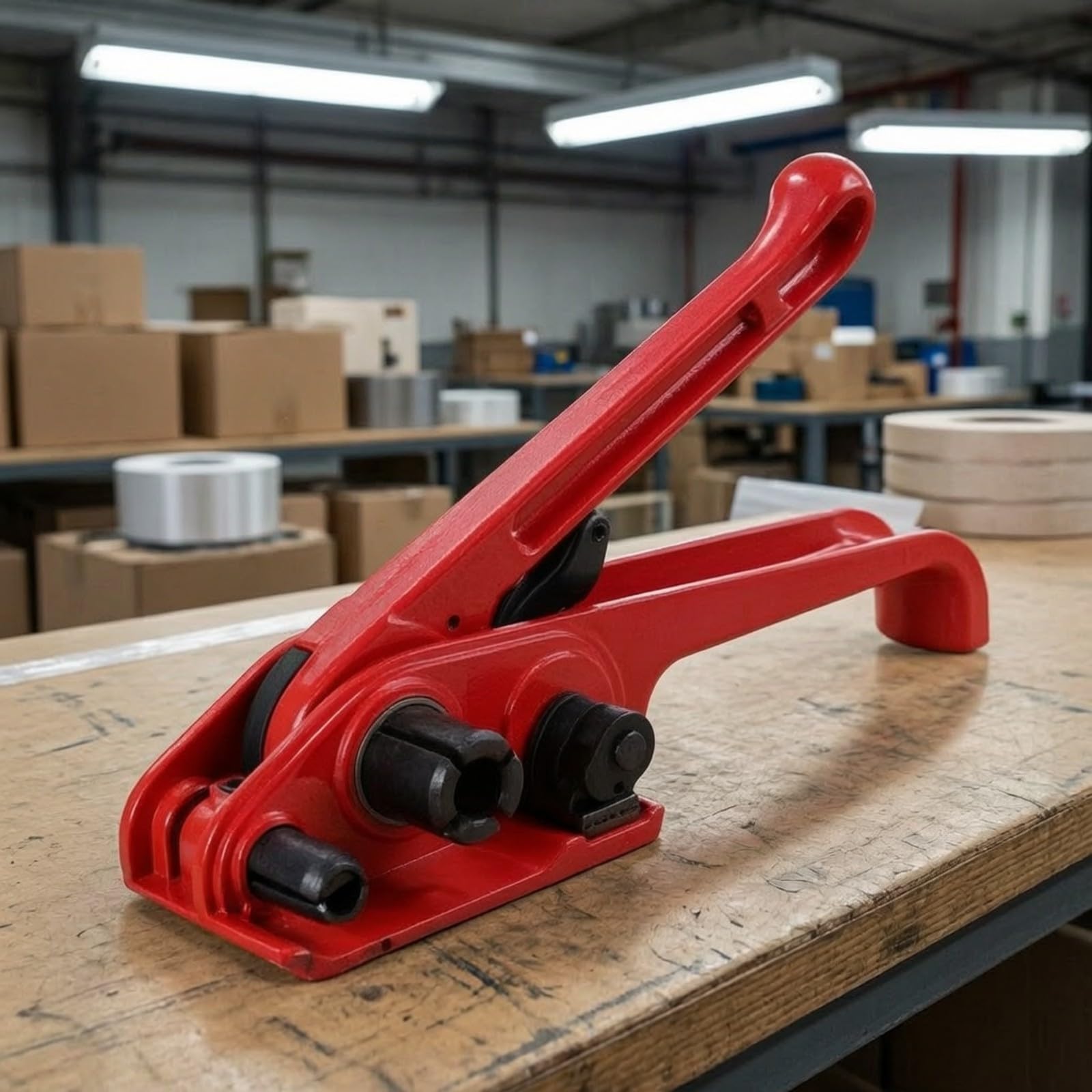 Tendeur -Feuillard Intégré Manuel Feuillard Cerclage P Ergonomique til pr Entrepôt