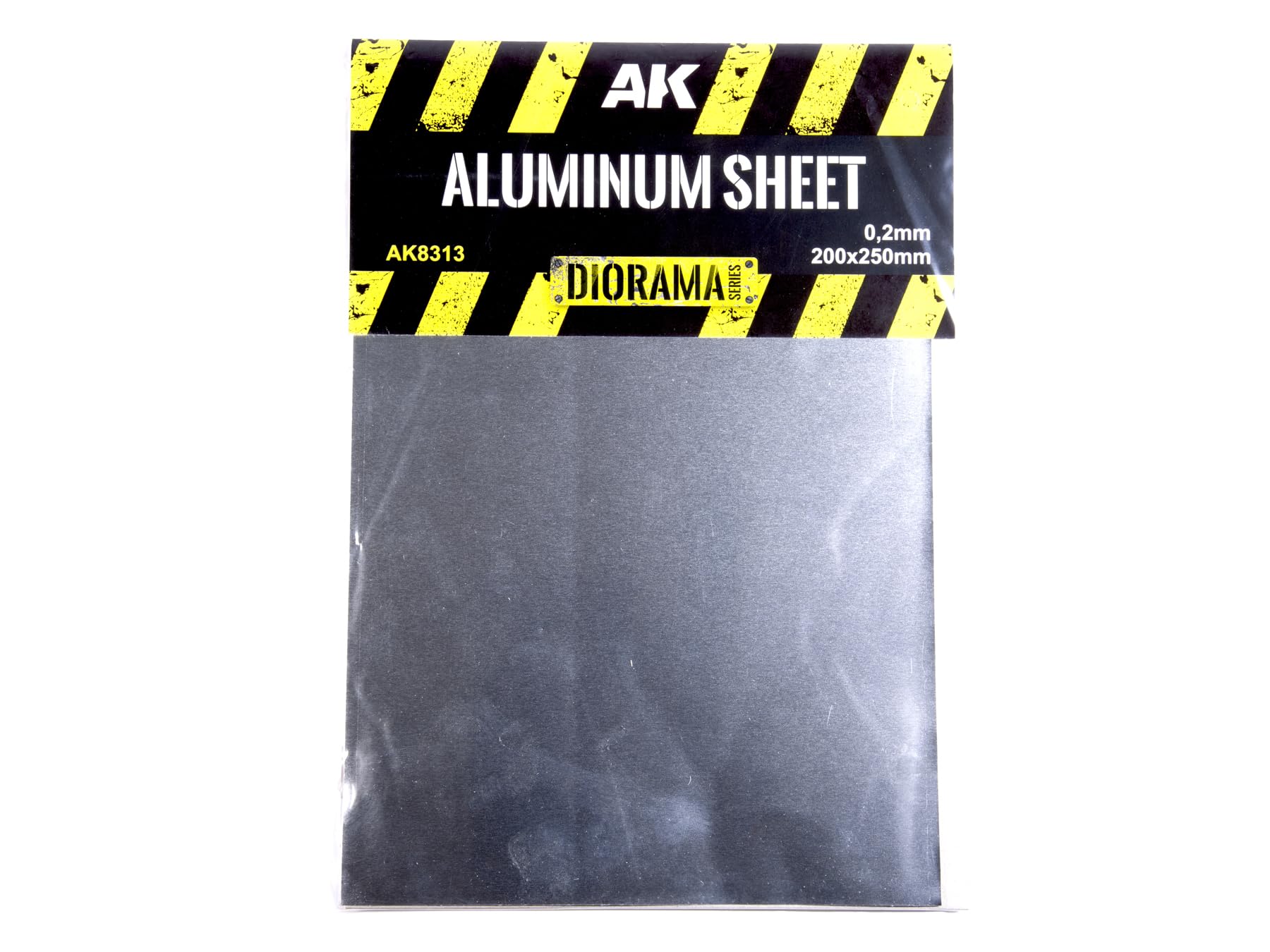 AK Tool AK8313 Aluminium Sheet 200um 200x250mm