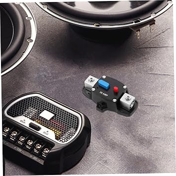 30a Resettable Circuit Breaker Amp Inline Fuse Block Holders Inverter for Automotive Rv Boat Power Circuit Protection Switch