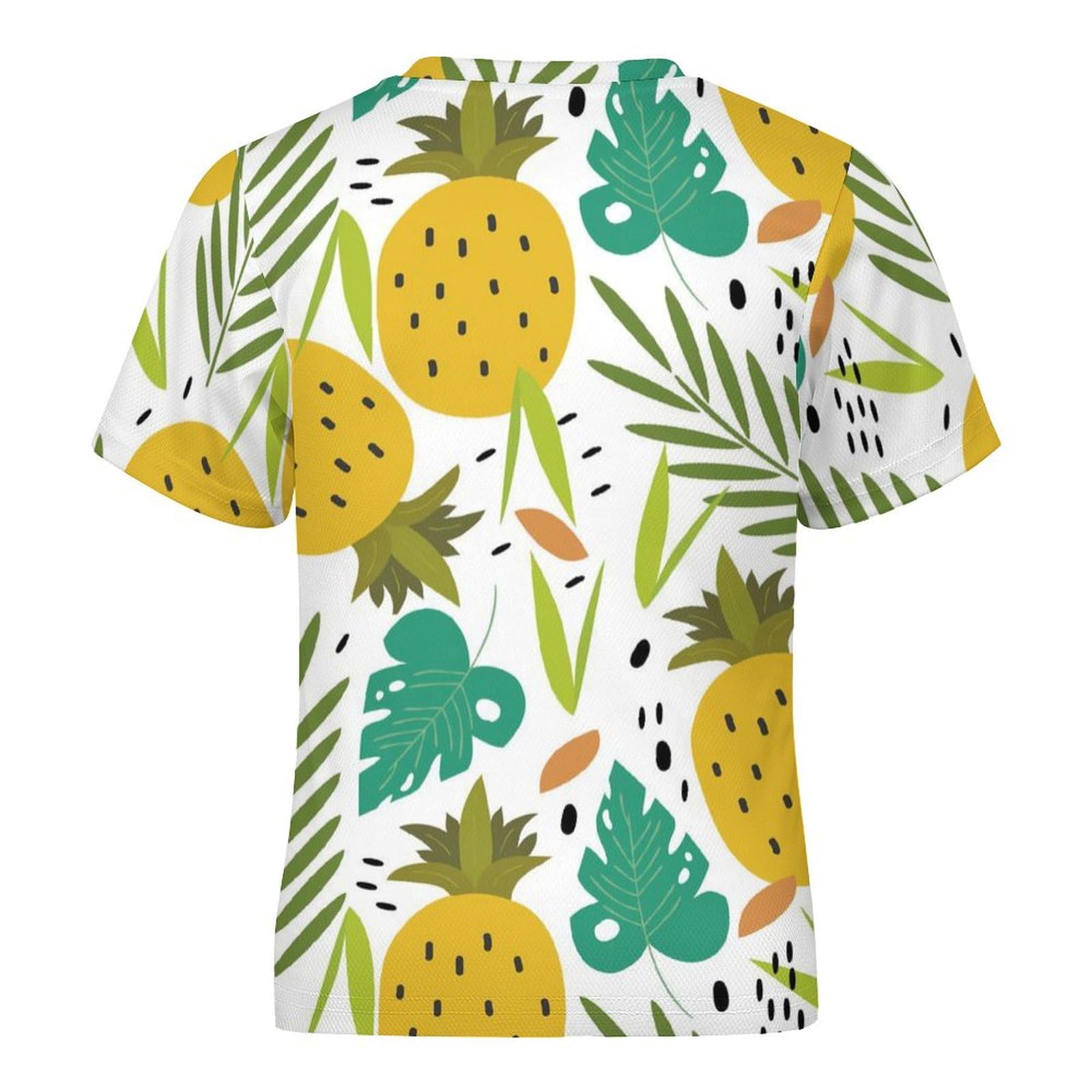 Amazon.co.jp: キッズ Tシャツ パイナップル柄 フルーツ柄 子供服 半袖