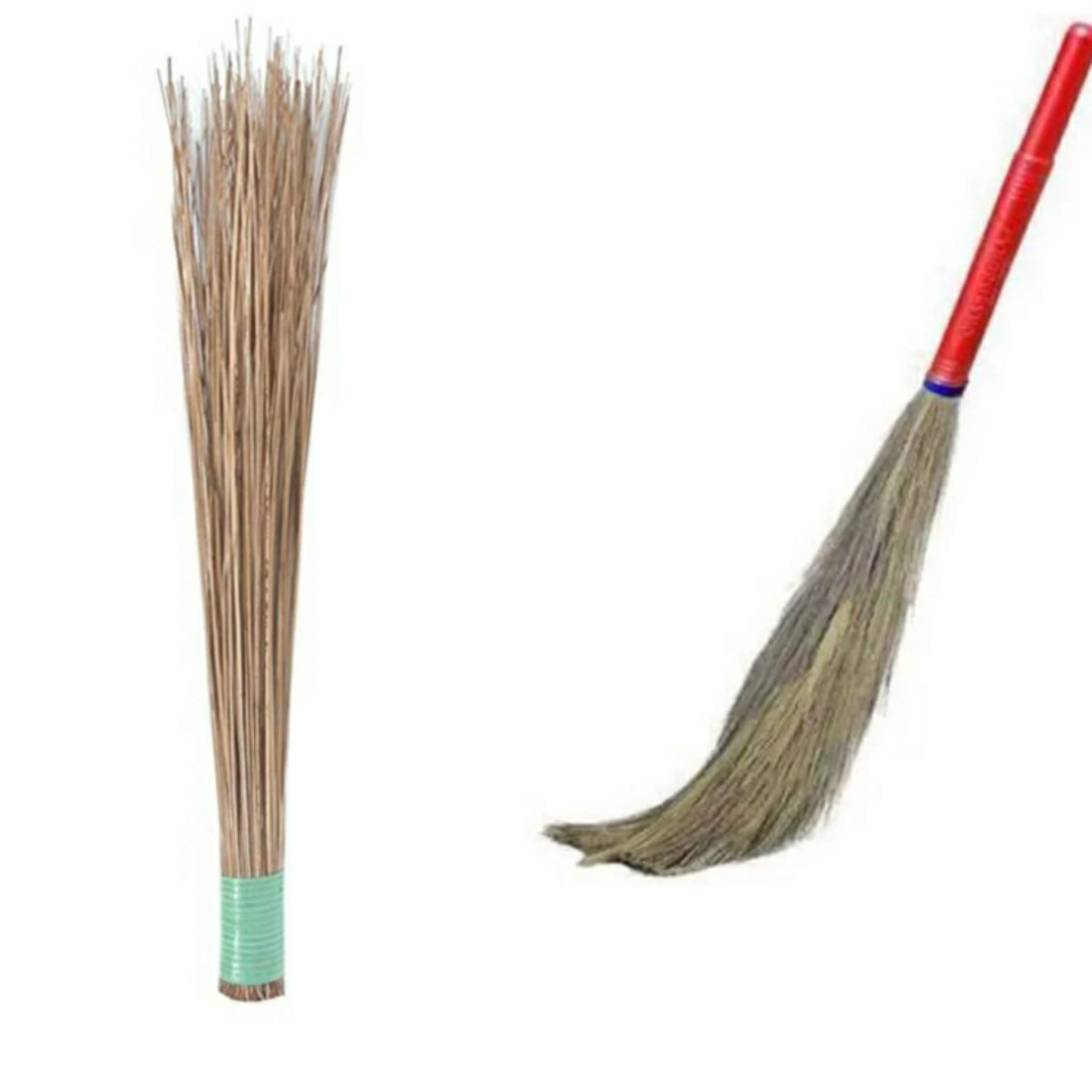 Lifestyle-Combo of Dry and Wet Broom,Long Grass Broom and Coconut Stick Dry,Wet Broom for Cleaning Home Garden (B08CSHJ9N9) Amazon Price History, Amazon Price Tracker