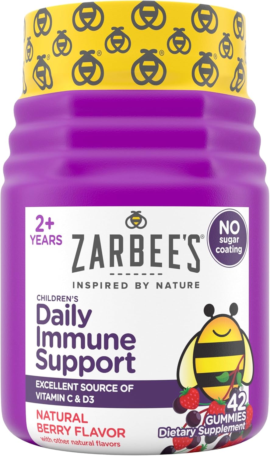 Zarbee’s No Sugar Coating Elderberry...