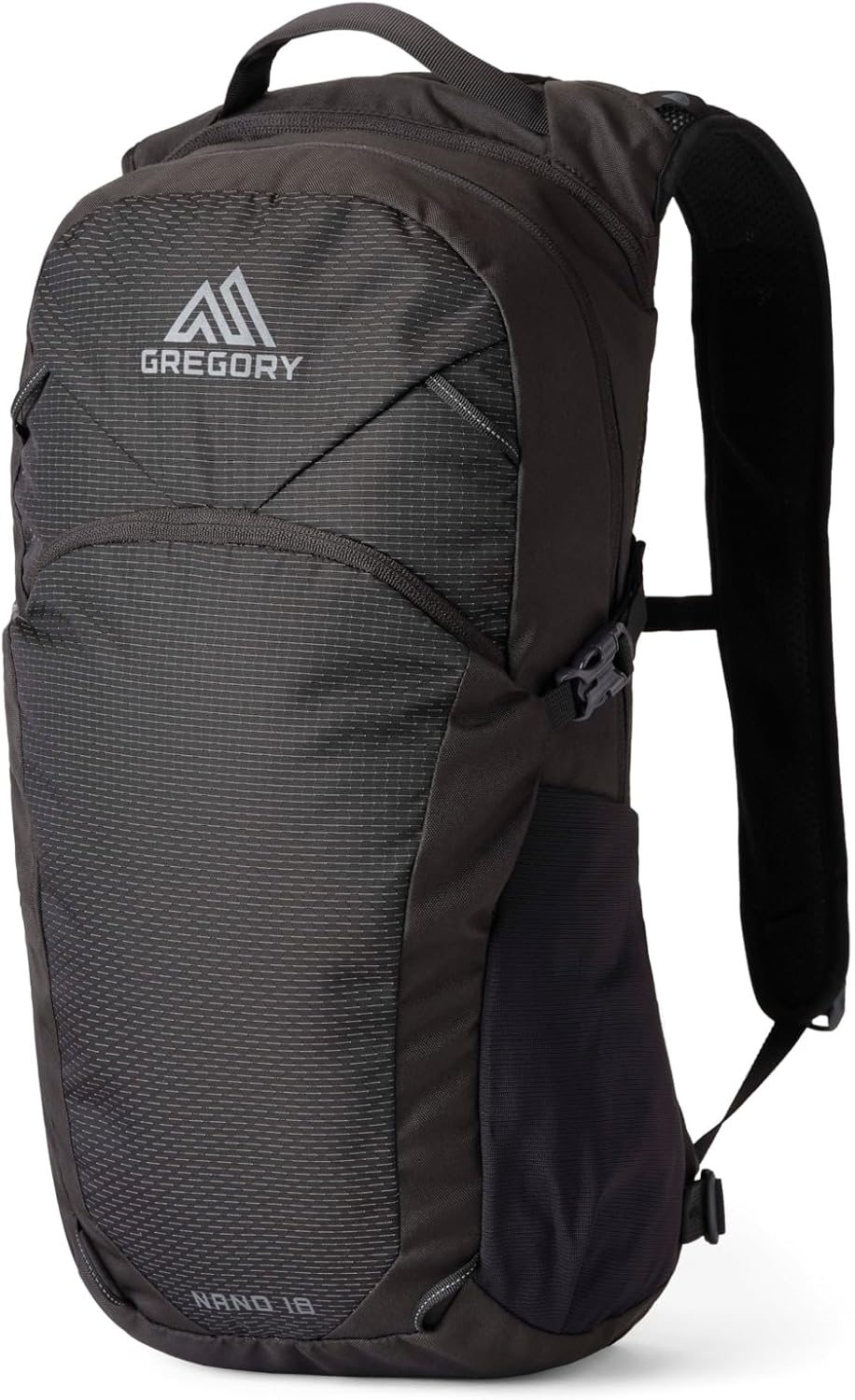 Gregory Nano Backpack, Optic Black, 18 Lang, Casual