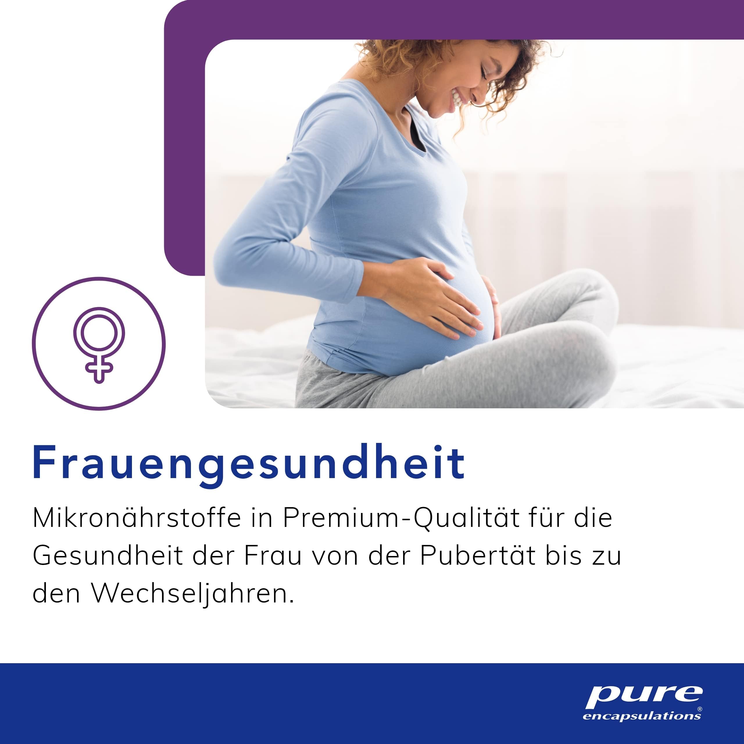 Pure Encapsulations - Meno Formel - Vitamin B, Biotin, Folat, Magnesium - Nahrungsergänzungsmittel für Frauen- 60 Kapseln
