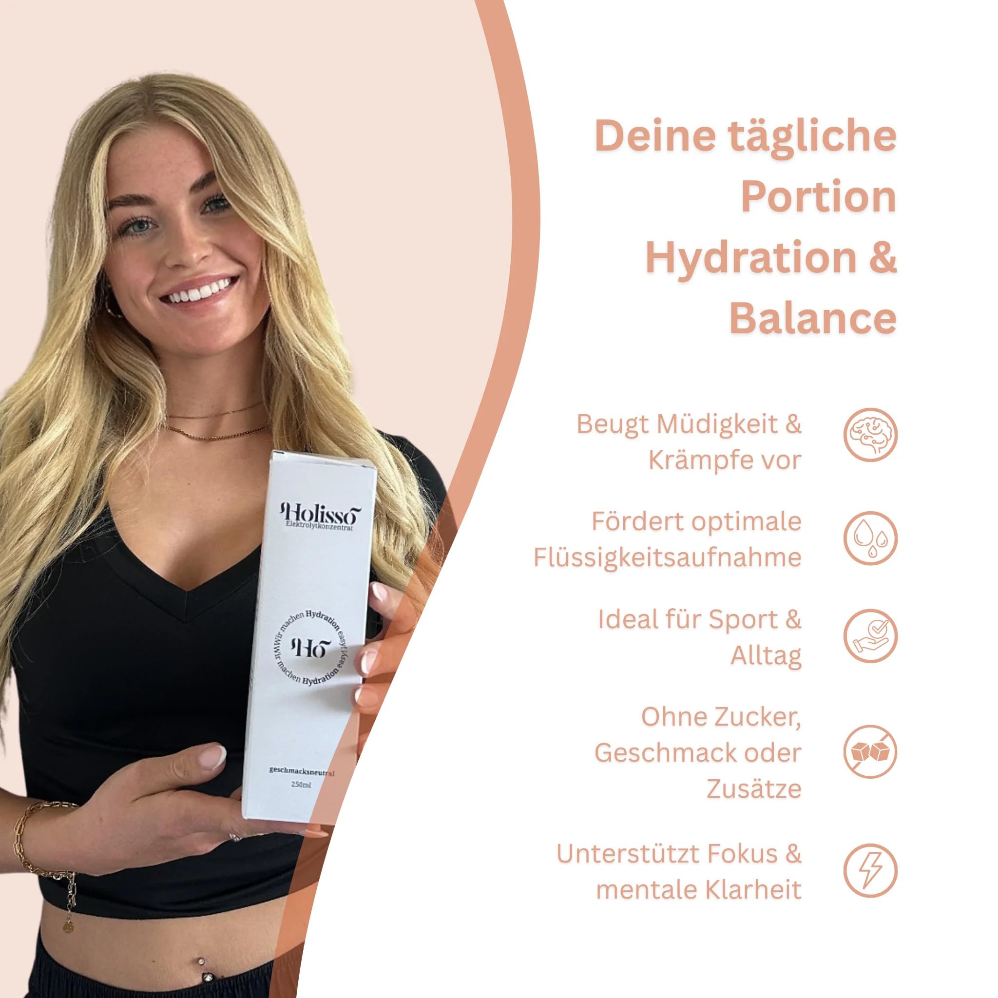 Mineralien für Leitungswasser [100 % Natürlich & Ohne Zusätze] – Flüssige Elektrolyte zur Hydration – Hochdosiert mit Magnesium, Kalium, Natrium & Chlorid – 200+ Portionen – Made in EU