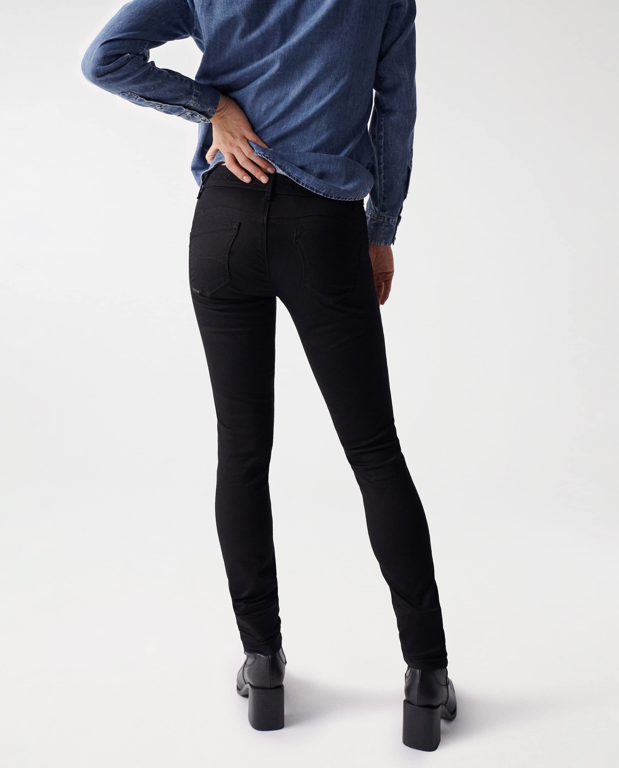 Salsa Vaqueros Wonder Push UP Skinny True Black