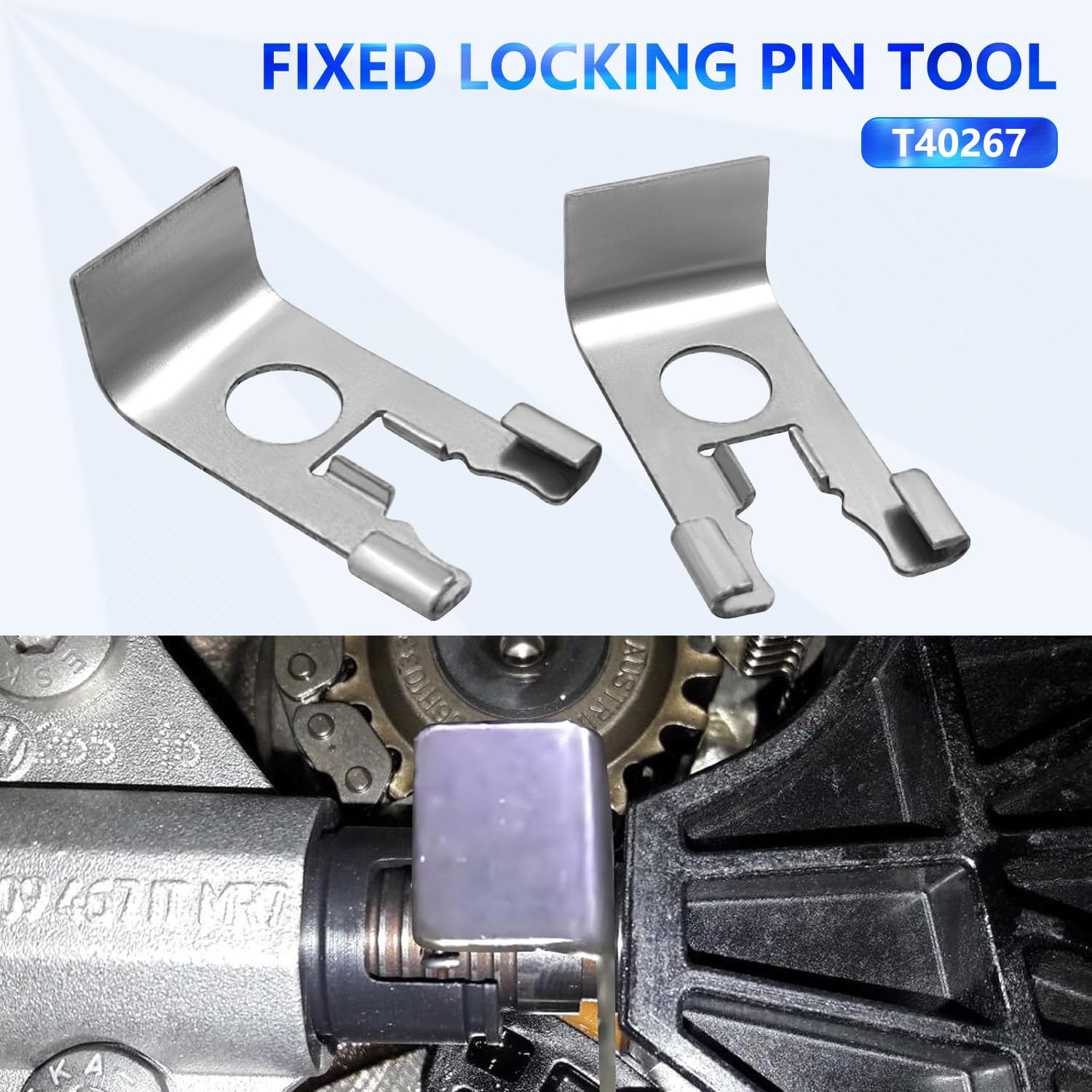 Juego De 5 Herramientas Para Ajuste De Árbol De Levas - Compatible Con VW EA888 1.8-2.0 TFSi - Incluye Válvula Central - Kit Profesional Para Mecánica