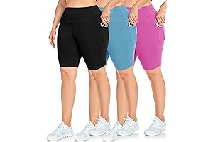 3 Pack Plus Size Biker Shorts: A Game-Changer for Active Women