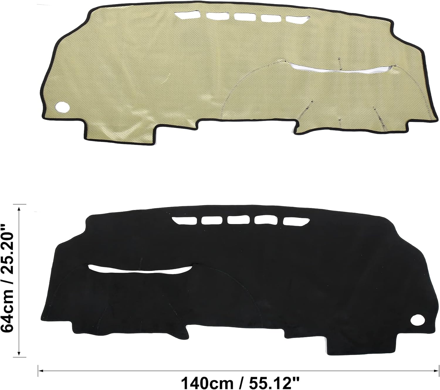 X AUTOHAUX Car Dashboard Cover Nonslip Mat Protector Carpet for Honda Civic 2006 2007 2008 2009 2010 2011